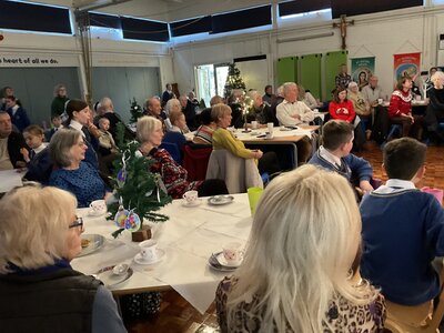 Image of Christmas Grandparents and Friends of The Parish Mince Pies and and Music afternoon.